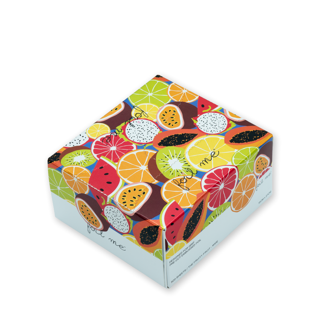 The Fruity Fruit - Wide (PRE-CUT FOIL - 500 Sheets - 6" x 11")