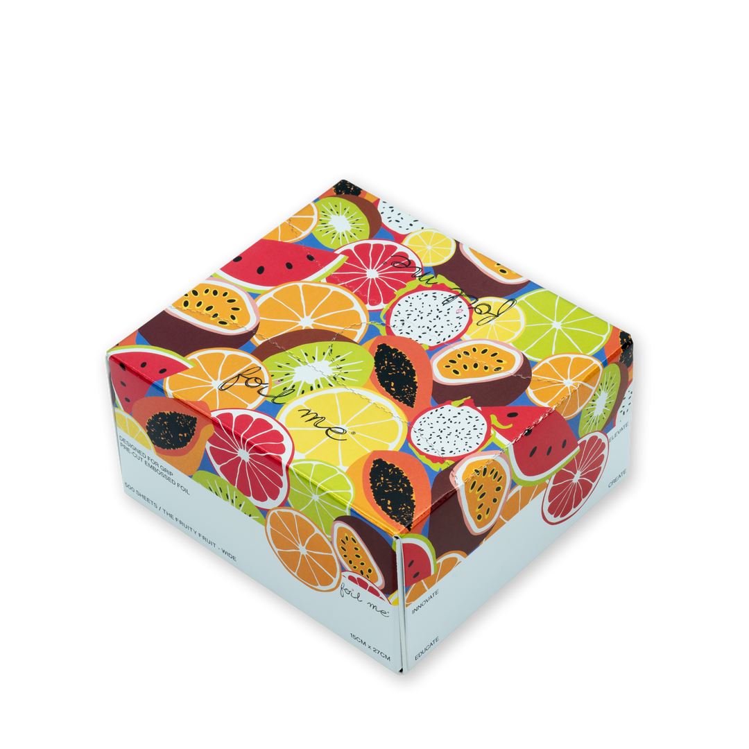 The Fruity Fruit - Wide (PRE-CUT FOIL - 500 Sheets - 6" x 11")