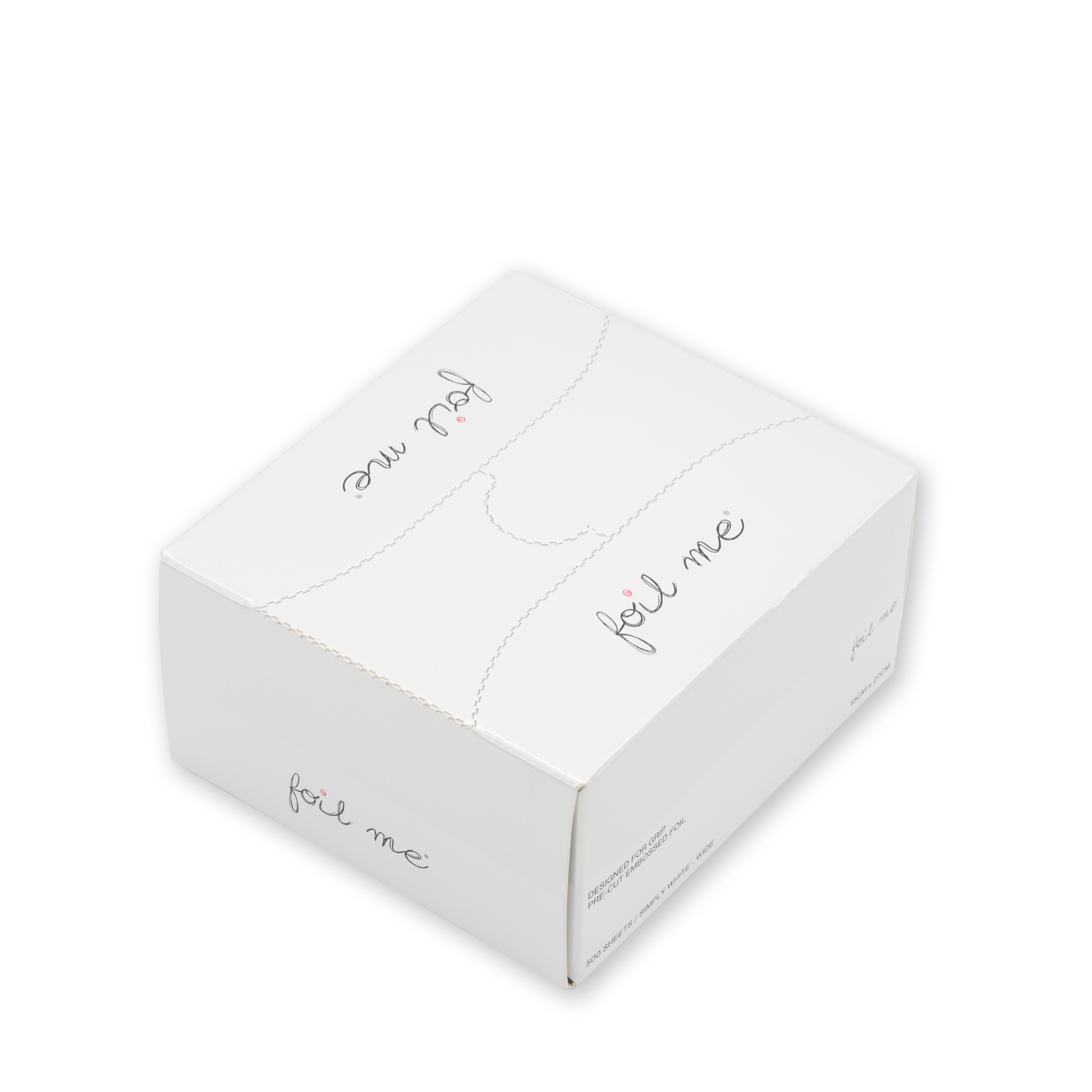 Simply White - Wide (PRE-CUT FOIL - 500 Sheets - 15cm x 27cm