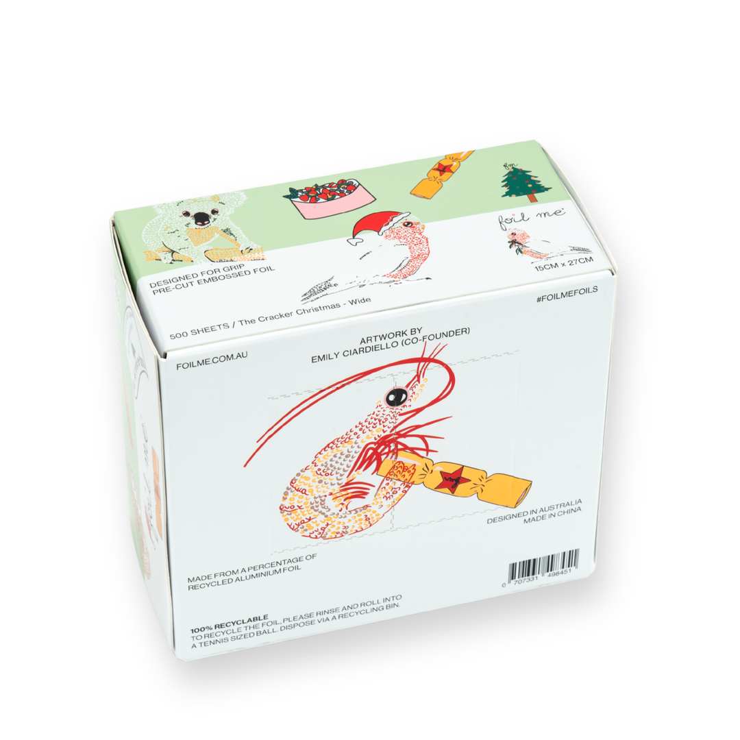 Cracker Christmas - Wide 6" (Pre-Cut Foil)