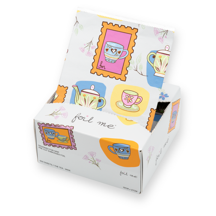 The Tea - Wide (PRE-CUT FOIL - 500 Sheets - 6" x 10.75")
