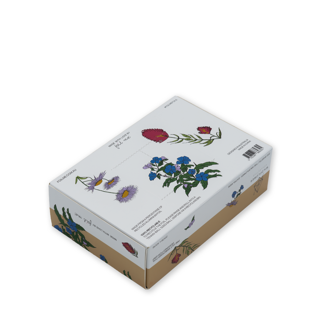 The Wildflower - Extra Wide (PRE-CUT FOIL - 200 Sheets - 8" x 16")