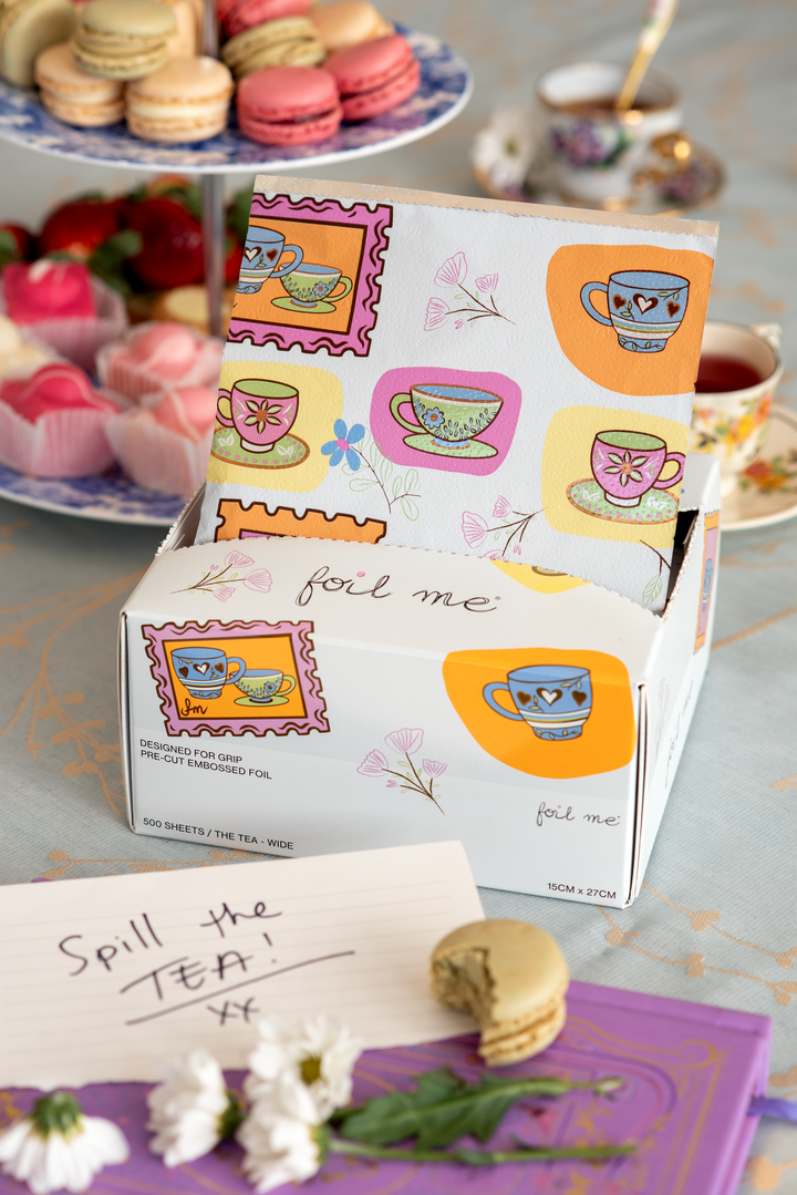 The Tea - Wide (PRE-CUT FOIL - 500 Sheets - 6" x 10.75")