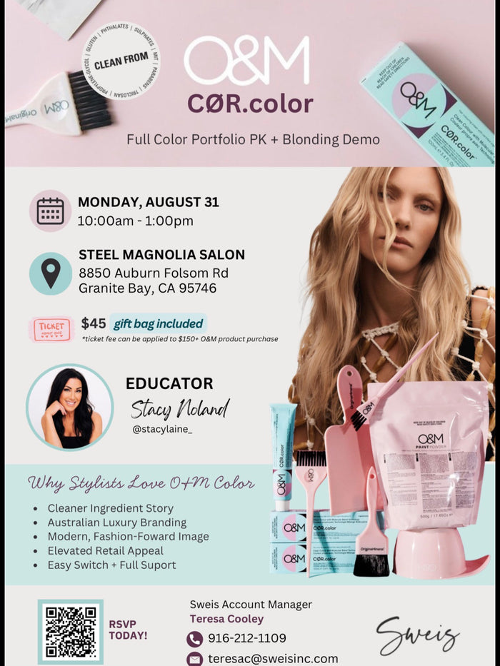 O&M CØR.color - Full Color Portfolio PK + Blonding Demo