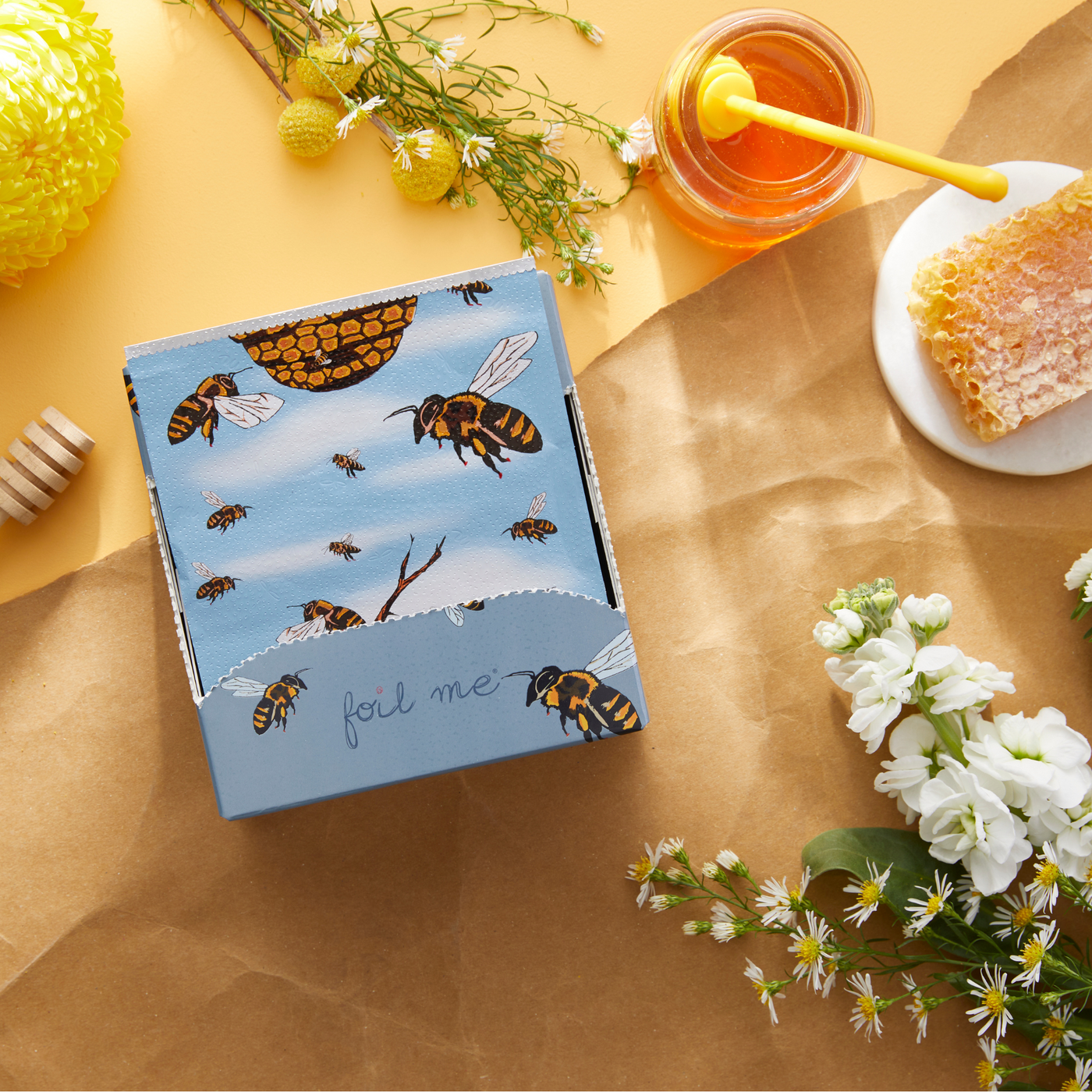 The Bee - Wide (PRE-CUT FOIL - 500 Sheets - 6" x 10.75")